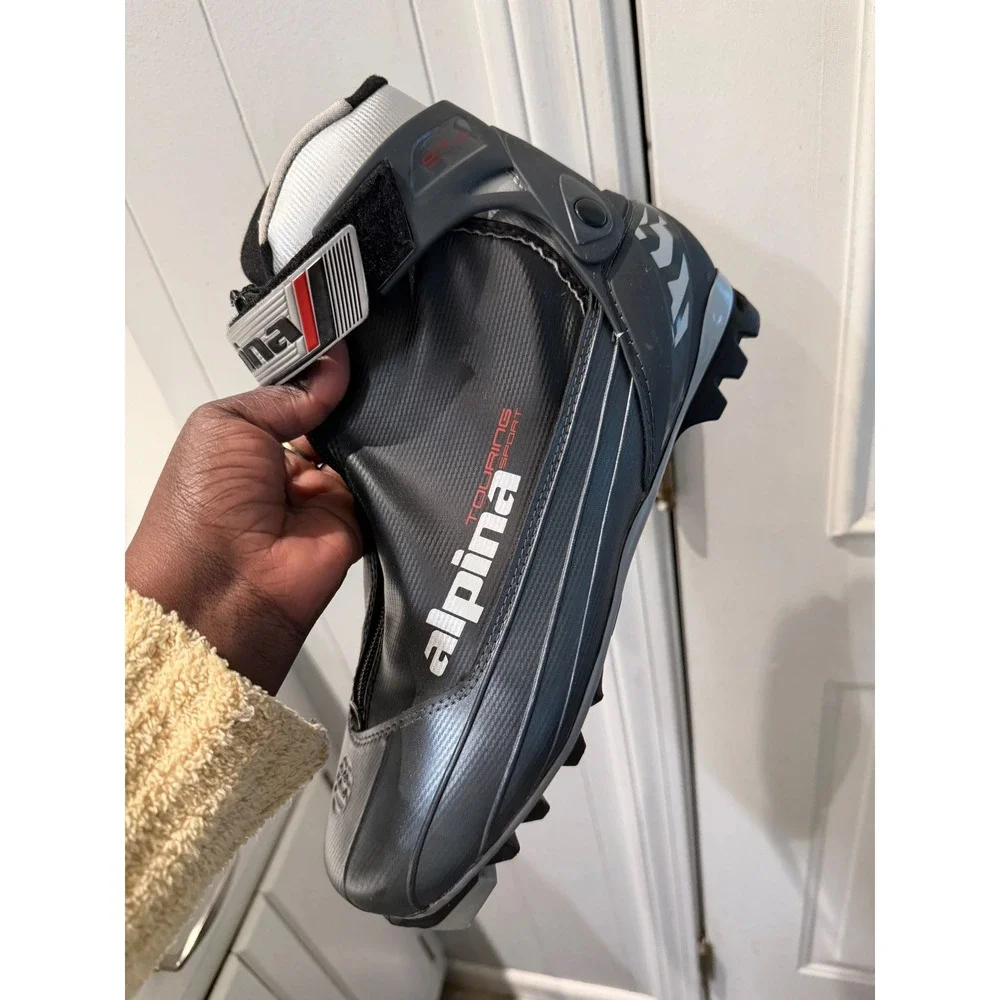 Alpina Touring Sport ST20 Cross Country Ski Boots NNN Black Grey Mens Womens